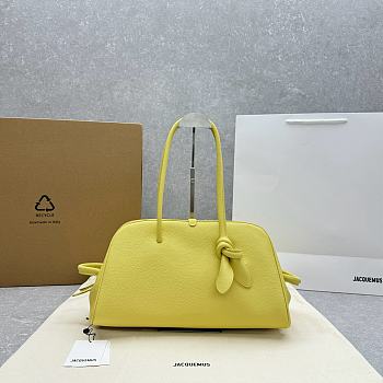 Okify Jacquemus Le Turismo Bag In Yellow 39x17x23cm