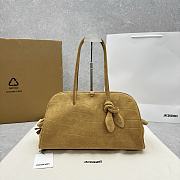 Okify Jacquemus Le Turismo Medium Bag In Matte Brown 39x17x23cm - 1