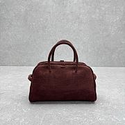 Okify Jacquemus Le Turismo Small Bag In Matte Dark Brown 26x12x16cm - 5