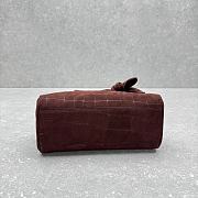 Okify Jacquemus Le Turismo Small Bag In Matte Dark Brown 26x12x16cm - 2