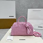 Okify Jacquemus Le Turismo Small Bag In Matte Pink 26x12x16cm - 1
