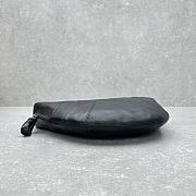 Okify Lemaire Fortune Croissant Bag In Black 36x24x42cm  - 5