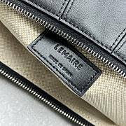 Okify Lemaire Fortune Croissant Bag In Black 36x24x42cm  - 2