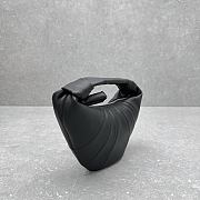 Okify Lemaire Small Fortune Croissant Bag In Black 30x18x23x6cm  - 2