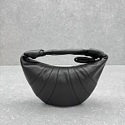 Okify Lemaire Small Fortune Croissant Bag In Dark Brown 30x18x23x6cm  - 5