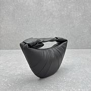 Okify Lemaire Small Fortune Croissant Bag In Dark Brown 30x18x23x6cm  - 2