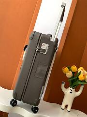 Okify Hermes RMS Suitcase With Pockets In Gray 33x55x20cm 23033 - 3