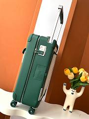 Okify Hermes RMS Suitcase With Pockets In Green 33x55x20cm 23034 - 2