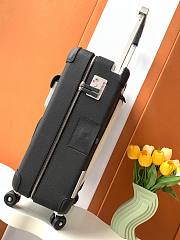 Okify Hermes RMS Suitcase With Pockets In Black 33x55x20cm 23035 - 5