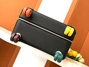 Okify Hermes RMS Black Suitcase 33x55x20cm 23038 - 6
