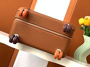 Okify Hermes RMS Brown Suitcase 33x55x20cm 23040 - 2