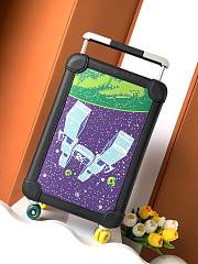 Okify Hermes RMS Black Galaxy Suitcase 33x55x20cm 23041 - 1