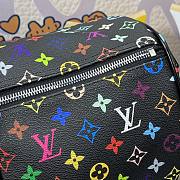 Okify Louis Vuitton x TM Keepall Bandoulière 50 Bag In Black M13745 50x29x23cm - 5