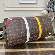 Okify Louis Vuitton Keepall Bag With Multiple Color Silkscreen Bag M55819 50x23x29cm  - 4