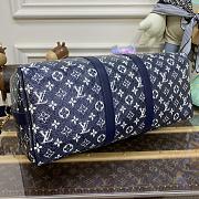Okify Louis Vuitton Keepall Bandoulière 45 Bag In Dark Blue M22923 45x27x20cm - 3