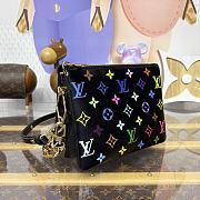 Okify Louis Vuitton x TM Coussin BB Bag In Black M13232 21x7x16cm - 4