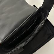 Okify YSL LE 57 Quilted Underarm Bag In Black 24x18x5.5cm - 5