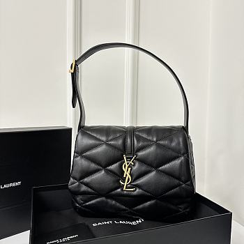 Okify YSL LE 57 Quilted Underarm Bag In Black 24x18x5.5cm