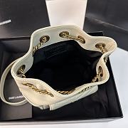Okify YSL Joe Backpack In White 19x13x13cm - 3