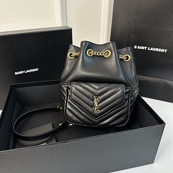 Okify YSL Joe Backpack In Black 19x13x13cm