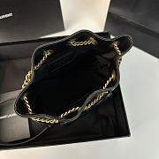 Okify YSL Joe Backpack In Black 19x13x13cm - 4