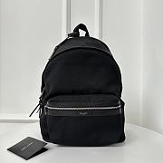 Okify YSL City Black Backpack 30x38x17cm - 1