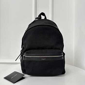 Okify YSL City Black Backpack 30x38x17cm