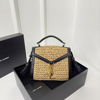 Okify YSL Cassandra Raffia Bag 20x16x7.5cm   