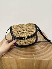 Okify YSL Kaia Raffia Bag 18x15.5x5.5cm - 1