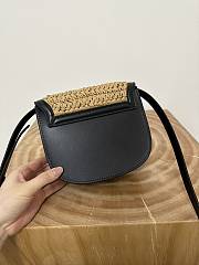 Okify YSL Kaia Raffia Bag 18x15.5x5.5cm - 4