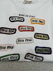Okify MiuMiu Stickers T-shirt SML  - 6