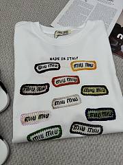 Okify MiuMiu Stickers T-shirt SML  - 5