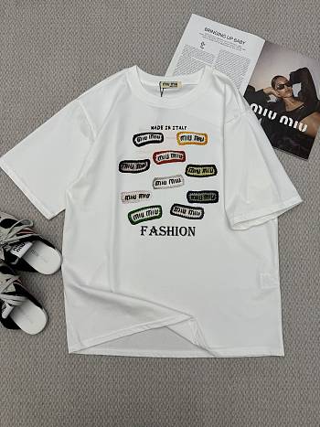 Okify MiuMiu Stickers T-shirt SML 