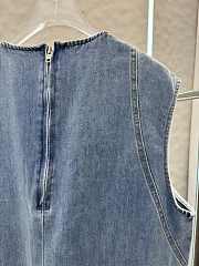 Okify Prada Denim Tank Top Dress S-XL  - 6