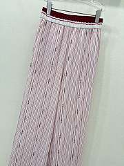 Okify Gucci Pink Striped Pants SML  - 4