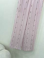 Okify Gucci Pink Striped Pants SML  - 2
