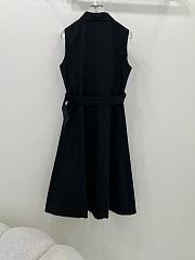 Okify Dior Black Belt Dress SML - 3