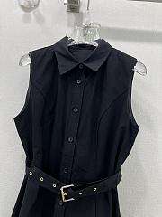 Okify Dior Black Belt Dress SML - 2