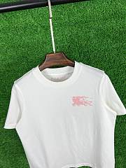 Okify Burberry Pink Logo T-shirt SML  - 3