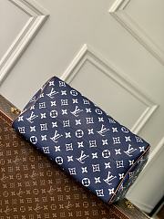 Okify Louis Vuitton Speedy 40 Bag In Dark Blue M24418 26x23x40cm - 3