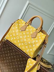 Okify Louis Vuitton Speedy 30 Bag In Yellow M13914 22.5x18x32cm  - 3