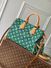 Okify Louis Vuitton Speedy 30 Bag In Green M14077 22.5x18x32cm  - 5