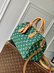 Okify Louis Vuitton Speedy 30 Bag In Green M14077 22.5x18x32cm  - 3