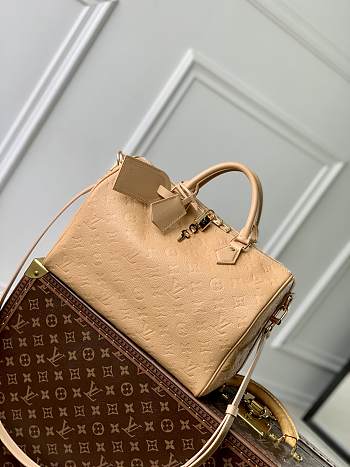 Okify Louis Vuitton Speedy Soft 30 Bag In Arizona Nude 21x17x30cm M11323 