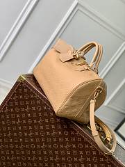Okify Louis Vuitton Speedy Soft 30 Bag In Arizona Nude 21x17x30cm M11323  - 3
