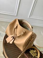 Okify Louis Vuitton Speedy Soft 30 Bag In Arizona Nude 21x17x30cm M11323  - 2