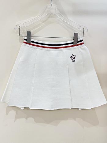 Okify Dior Tennis Skirt In White SML 