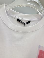 Okify Jacquemus White T-shirt S-XL  - 5