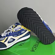 Okify Bottega Veneta Dark Blue And Yellow Orbit Sneakers EU35-46 - 5
