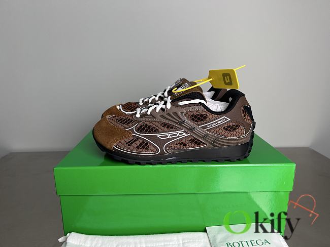 Okify Bottega Veneta Dark Brown Orbit Sneakers EU35-46 - 1